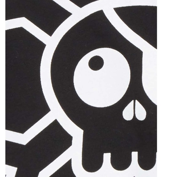 NEW • Nununu • Raw Skull Onesie Baby 12-18 Months - Picture 2 of 4